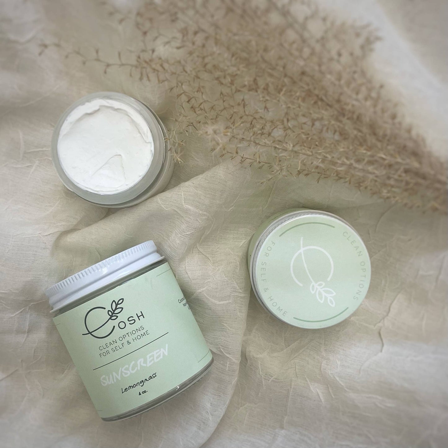All-Natural Sunscreen: Lemongrasss / 2 oz