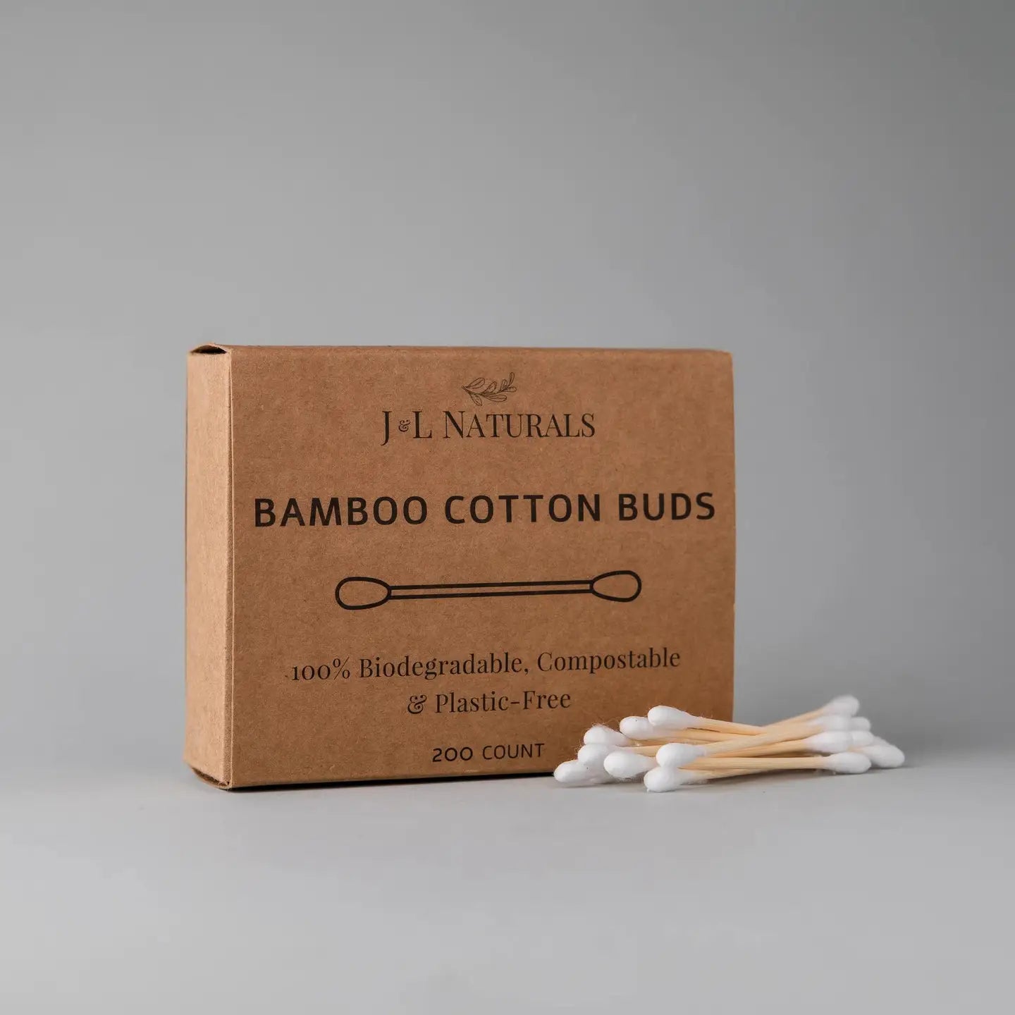 Bamboo Cotton Buds 200-Pack