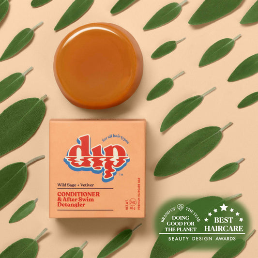 Dip Conditioner Bar & After Swim Detangler - Wild Sage & Vetiver