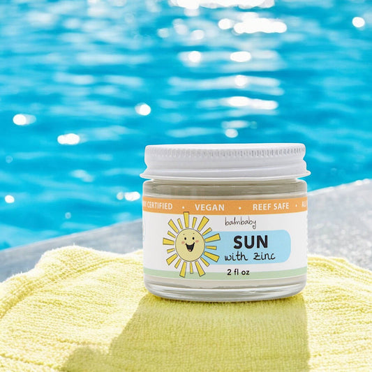 Balm Baby - SUN! ALL Natural w/ Zinc - Glass Jar