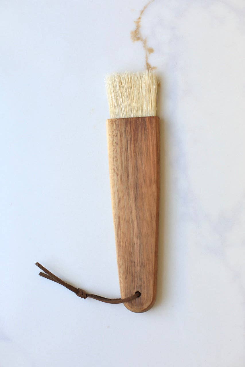 Pastry Wood Brush: Natural color
