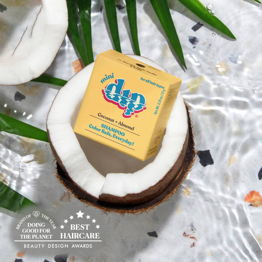 Mini Dip Shampoo Bar: Color Safe, Everyday - Coconut & Almond
