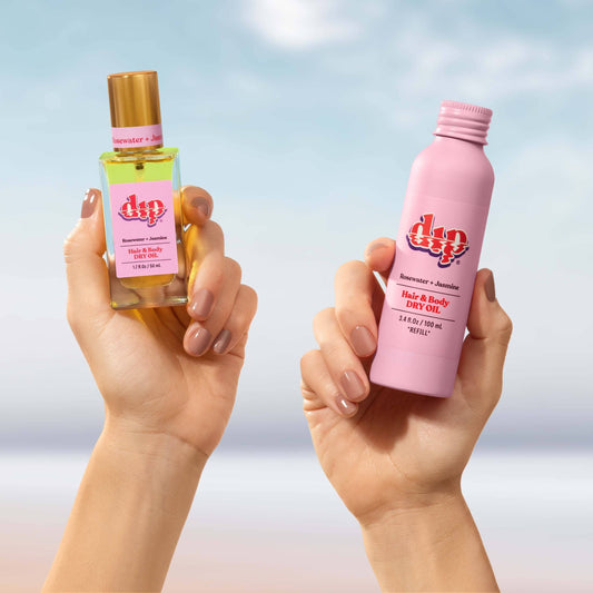 Dip REFILL Hair & Body Dry Oil - Rosewater & Jasmine