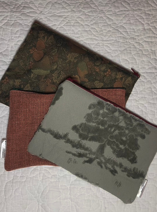 Upcycled Travel Pouches