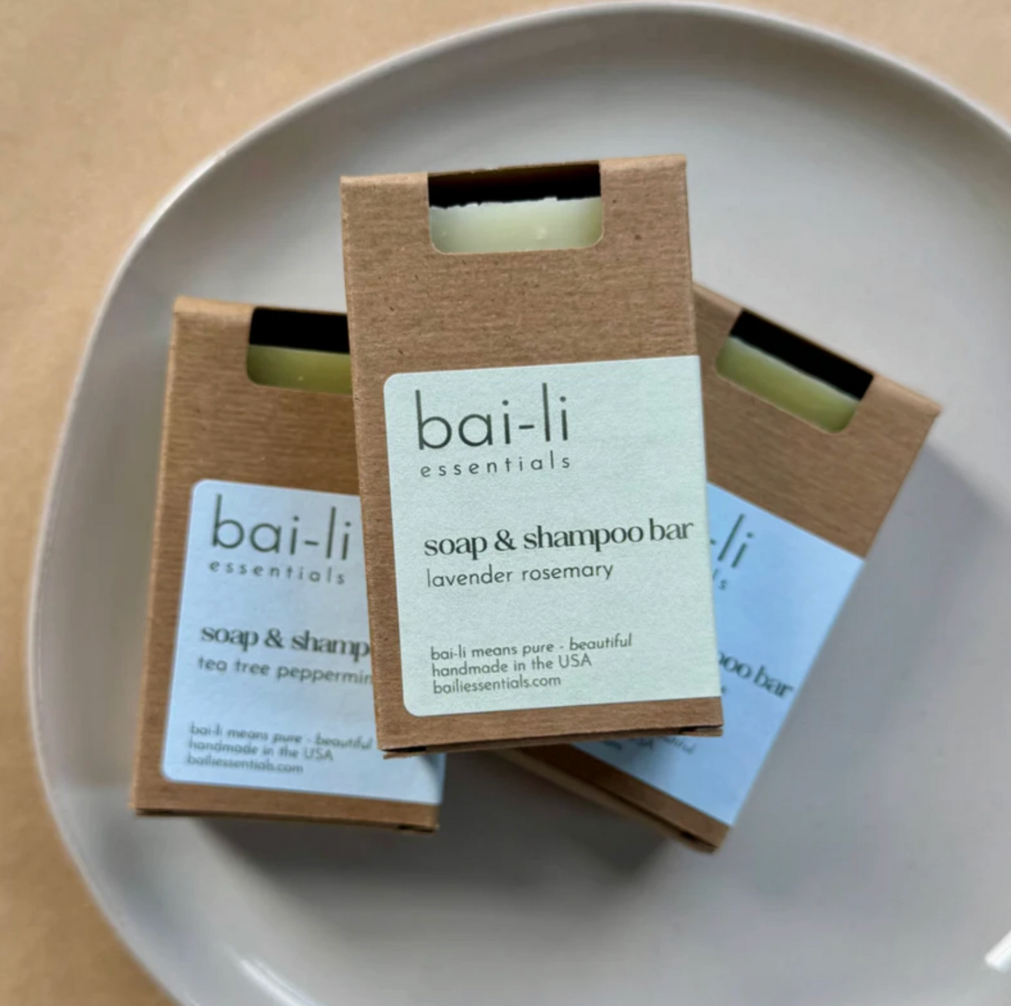 2-in-1 Soap/Shampoo Bar Tea Tree Peppermint