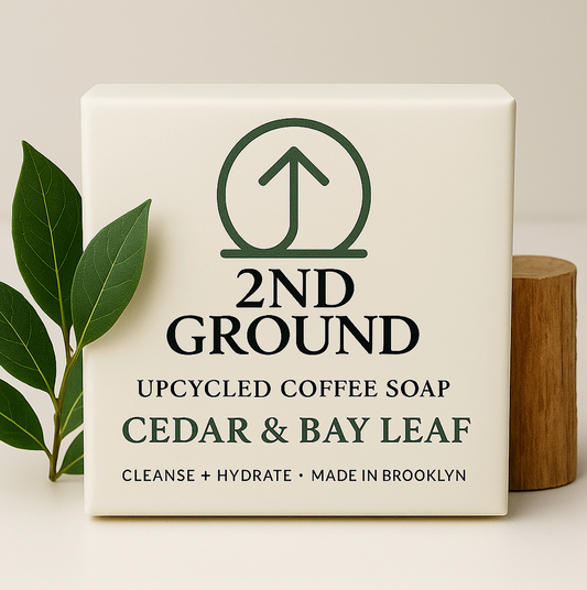 Cedarwood & Bay Leaf – Exfoliating + Moisturizing Bar Soap
