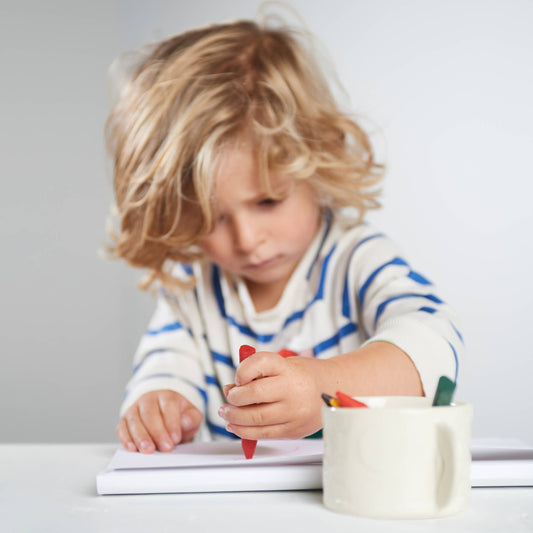 Beeswax Crayons - 8 Natural & Non-Toxic Colors