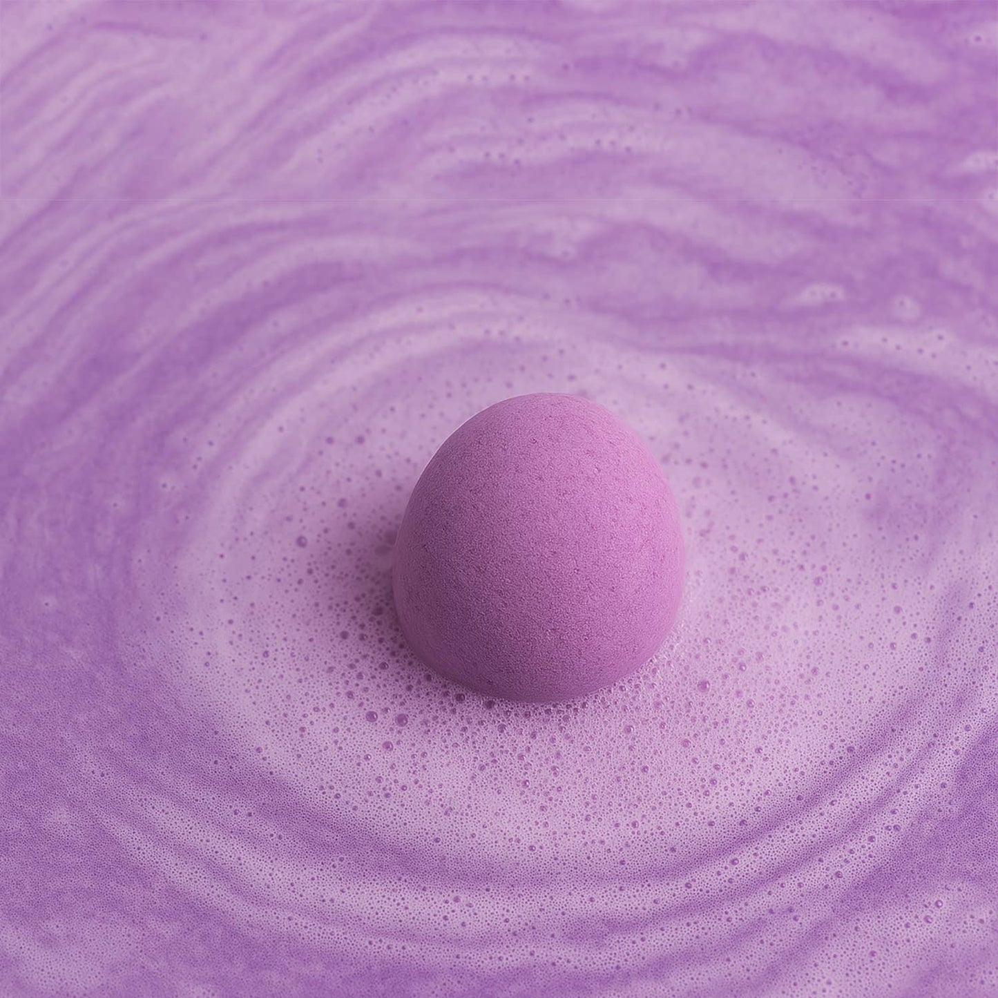 Bath Fizzies - Lavender Scent - Natural Bath Bomb, Egg Shape