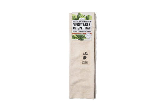 LARGE Reusable Produce Saver Bag – Organic Cotton, USA-Made