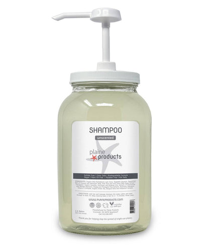 Shampoo One Gallon Bulk Reusable (pump not included): Rosemary Mint Vanilla