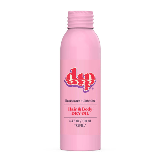 Dip REFILL Hair & Body Dry Oil - Rosewater & Jasmine