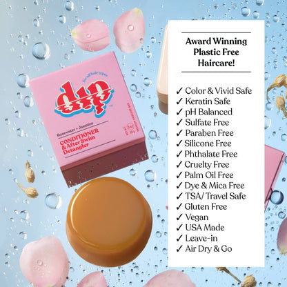 Dip Conditioner Bar & After Swim Detangler - Rosewater & Jasmine