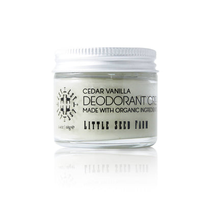 Deodorant Cream Cedar Vanilla