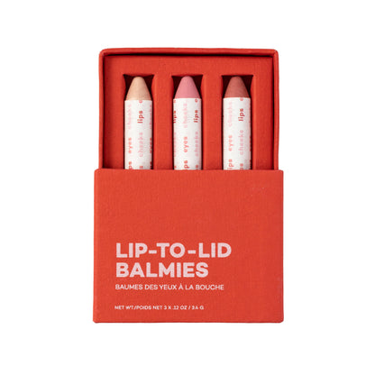 Cotton Candy Skies Trio- Natural Clean 3-in-1 Balmie Crayon