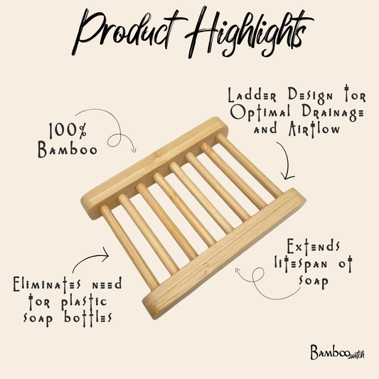 Bamboo Soap Lift | Ladder | Faire Market Bestseller