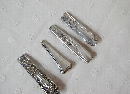Vintage Silverware Clip: With clip