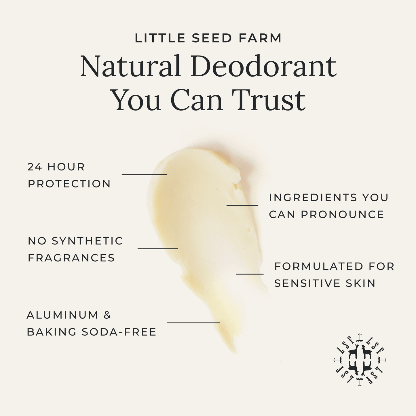 Grapefruit Lemon Deodorant Cream