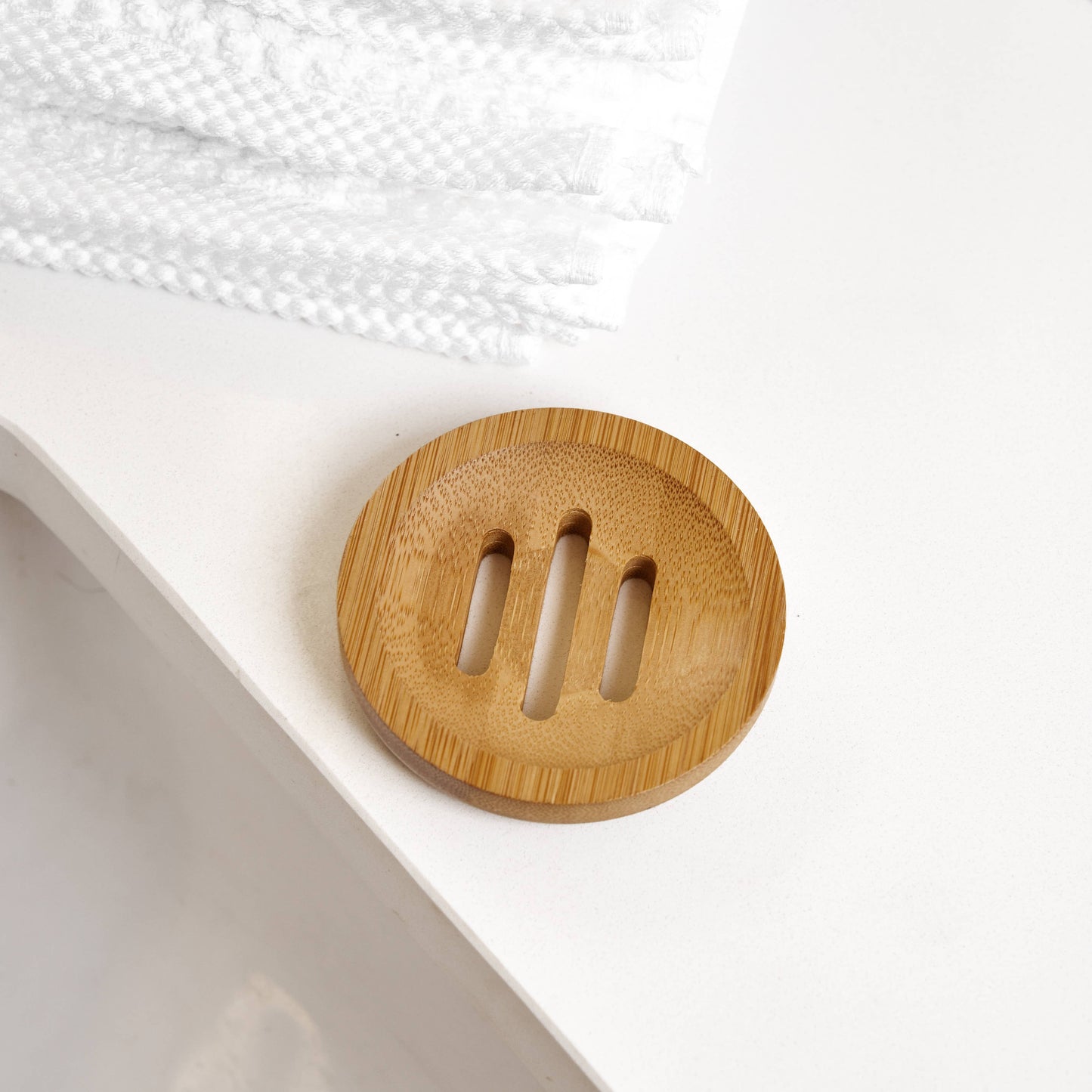 Bamboo Soap Lift | Circle | Shower Steamer Bestseller