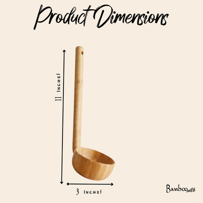 Bamboo Soup Ladle | Earth Day Bestseller