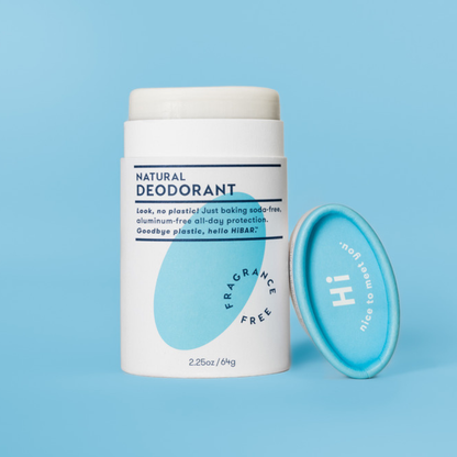 HiBAR Deodorant Sensitive  Fragrance-Free (Baking soda free)