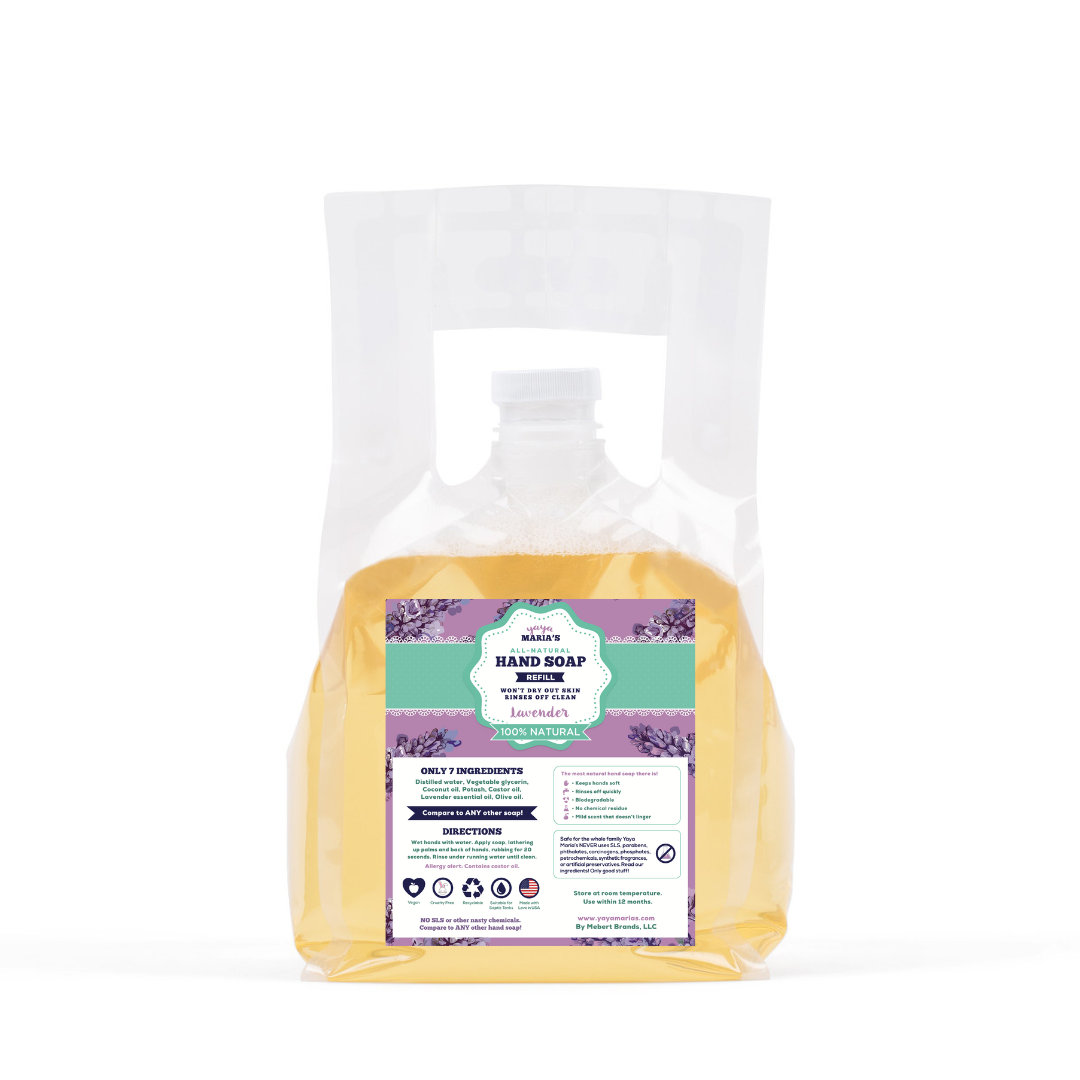Natural Hand Soap 5 Gal Bulk Refill Zero Waste Closed Loop: Lavender