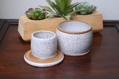 French Butter Dishes- Made to Order: White