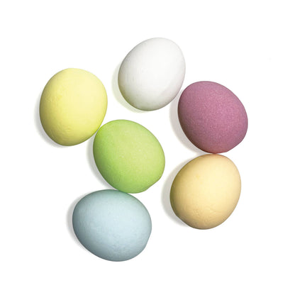 Bath Fizzies - Lavender Scent - Natural Bath Bomb, Egg Shape