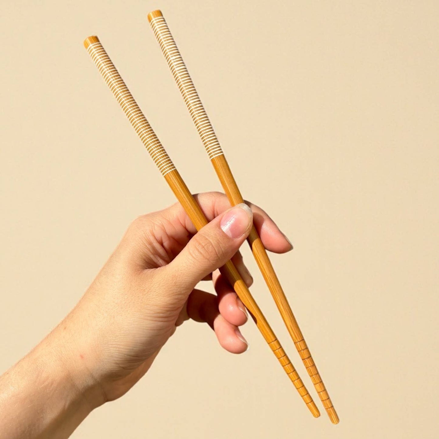 Bamboo Chopsticks - Set of 2 | Earth Day Bestseller: White