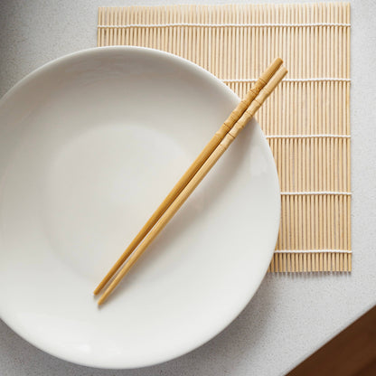 Bamboo Chopsticks - Set of 2 | Earth Day Bestseller: White