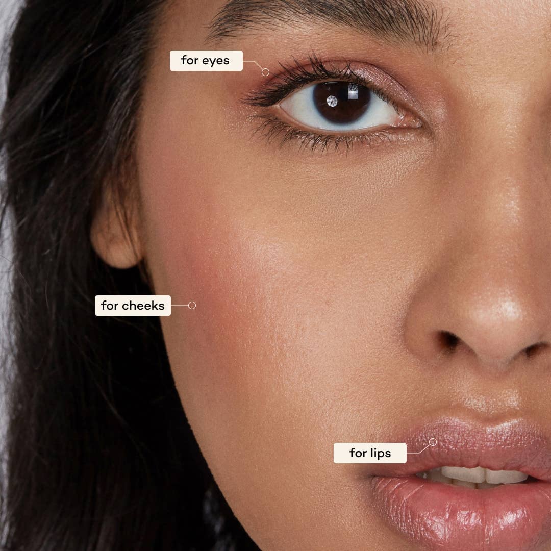 Rosé- Natural Multi-Use Makeup Balmie – Clean 3-in-1 Crayon