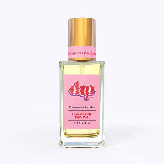Dip Hair & Body Dry Oil - Rosewater & Jasmine