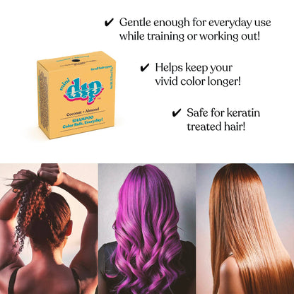 Mini Dip Shampoo Bar: Color Safe, Everyday - Coconut & Almond