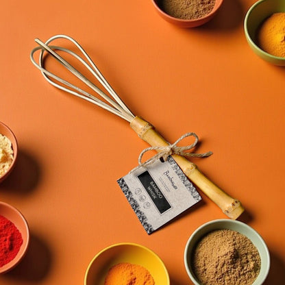 Bamboo Kitchen Whisk