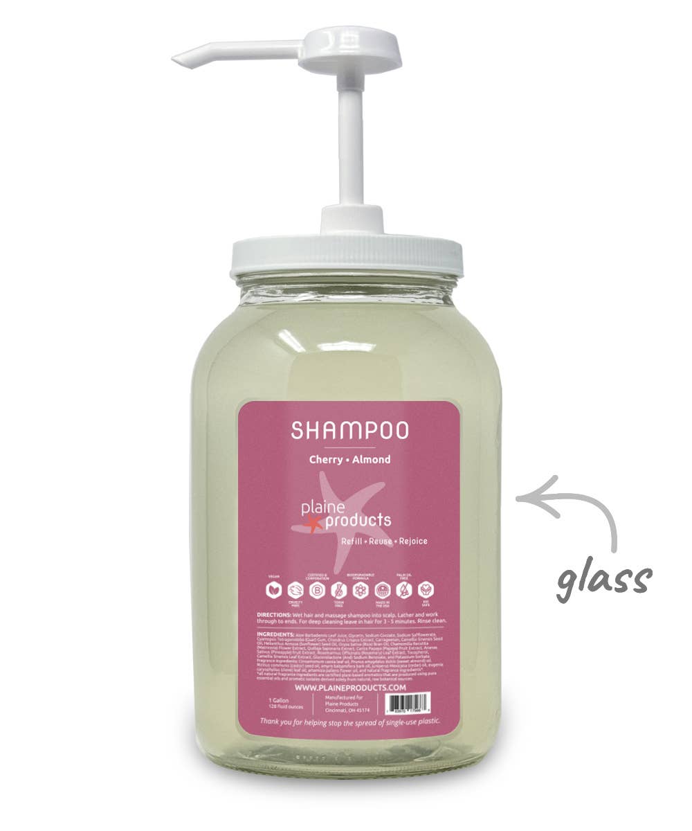 Shampoo One Gallon Bulk Reusable (pump not included): Rosemary Mint Vanilla