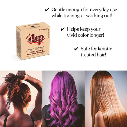 Mini Dip Shampoo Bar: Color Safe, Everyday - Tobacco & Driftwood