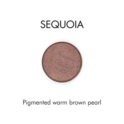 Pressed Mineral Eyeshadow | Refillable Zero Waste Makeup: Loam