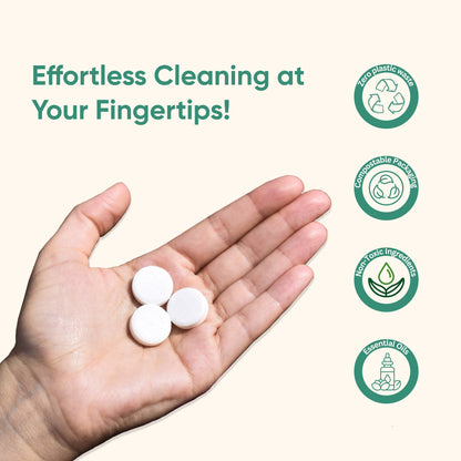 Green Llama Glass & Mirror Cleaner Refill Tablets