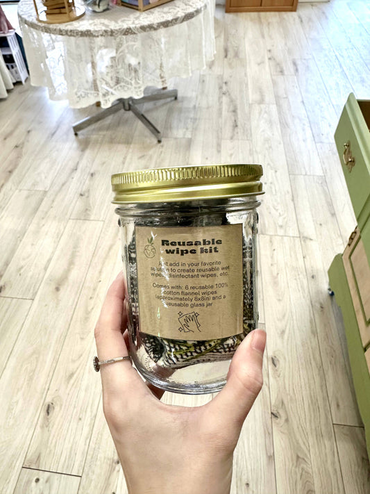 Reusable Wipe Kit : Black