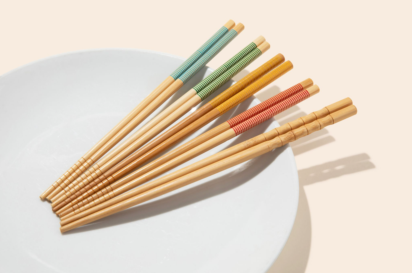 Bamboo Chopsticks - Set of 2 | Earth Day Bestseller: White