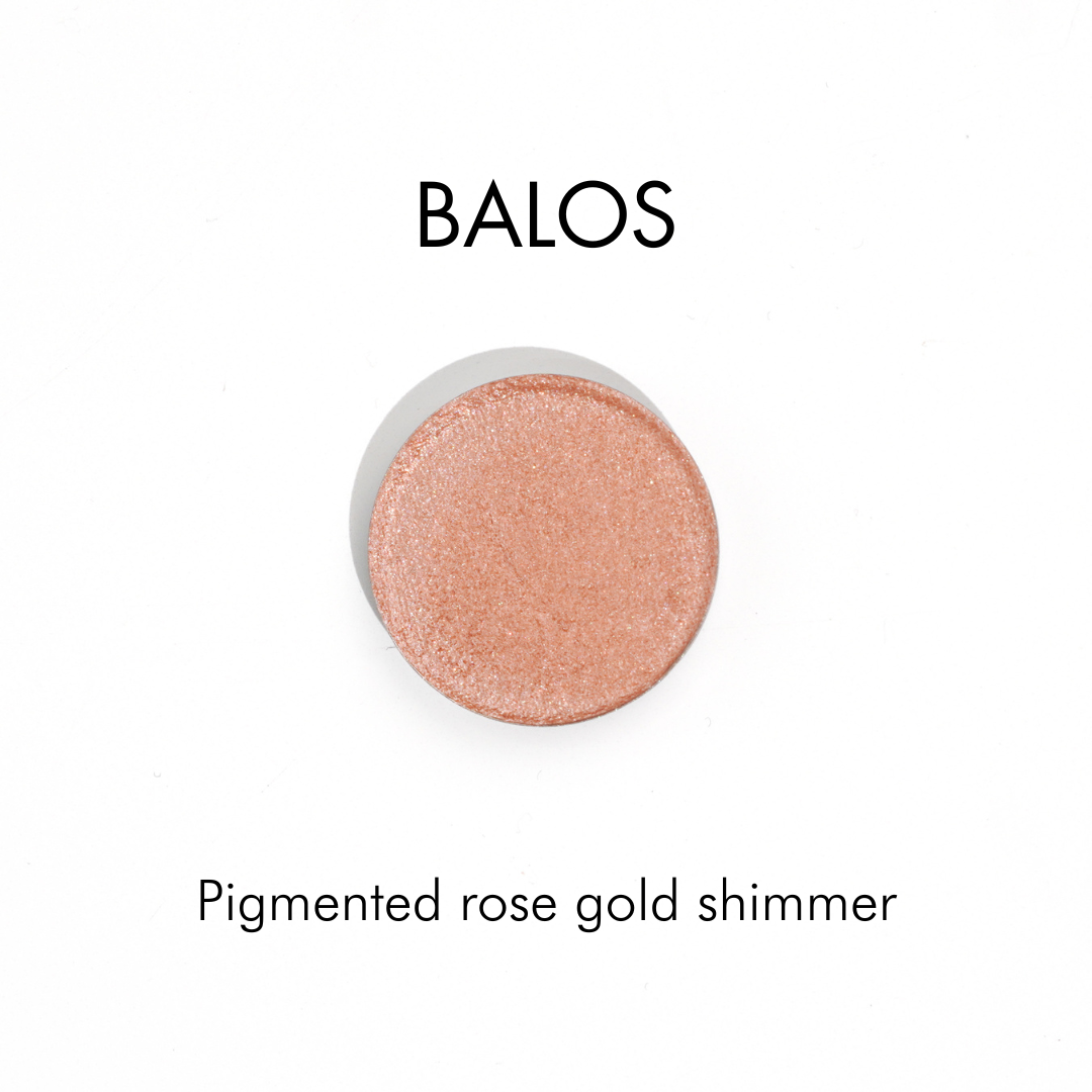 Pressed Mineral Eyeshadow | Refillable Zero Waste Makeup: Mushroom