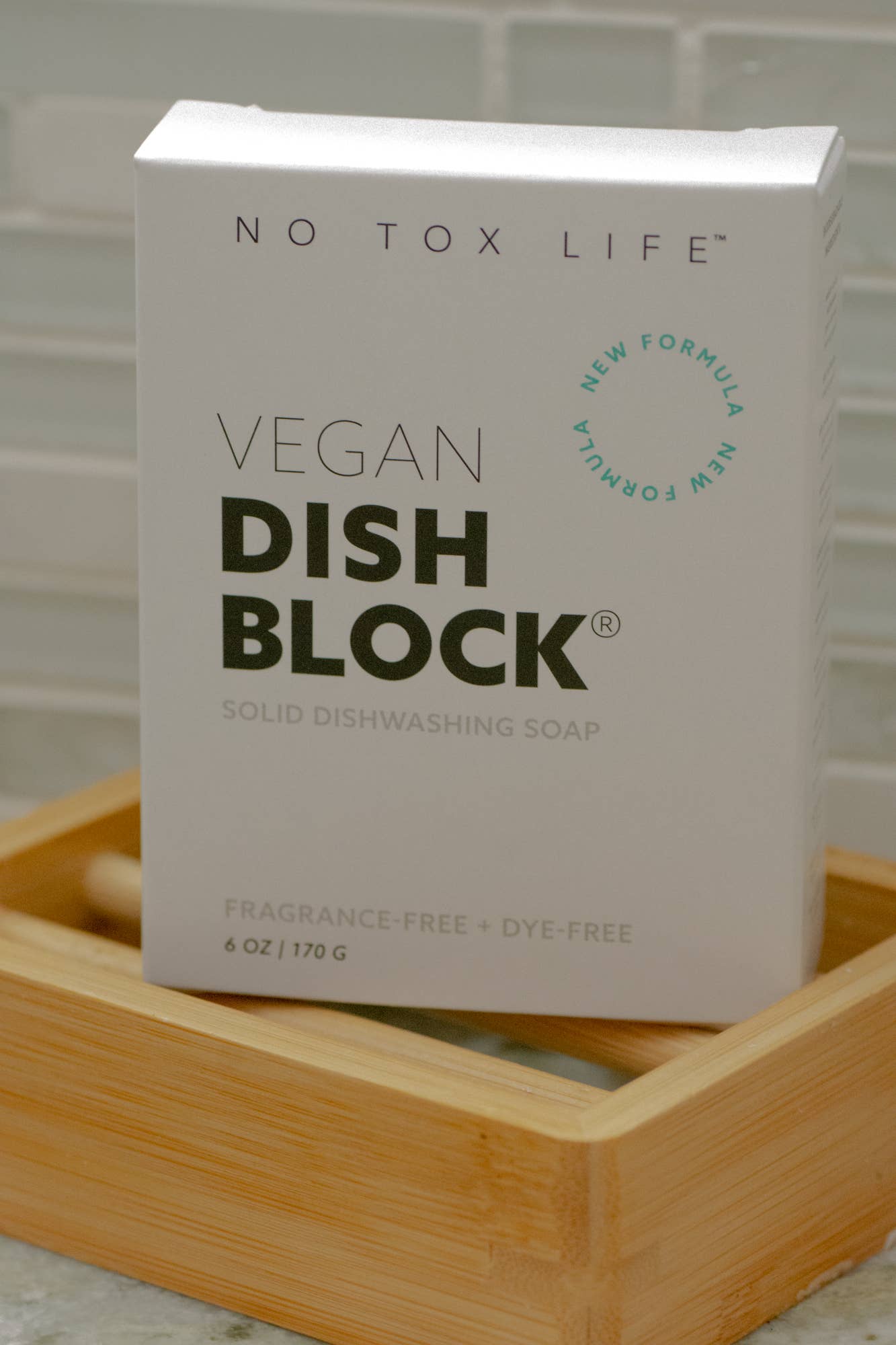 DISH BLOCK® solid dish soap  6 oz | 170 g - No Tox Life