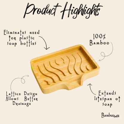 Bamboo Soap Lift| Wavy