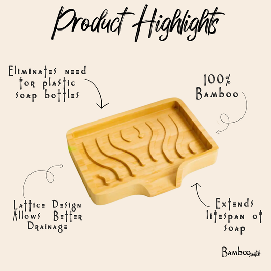 Bamboo Soap Lift| Wavy