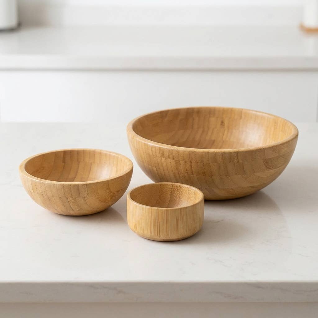 Bamboo Serving Bowl | Earth Day Bestseller: Mini