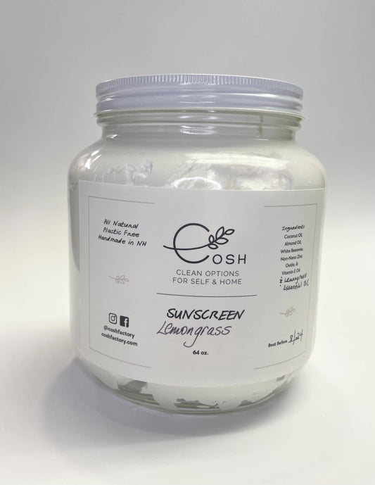 Bulk All-Natural Sunscreen
: Unscented