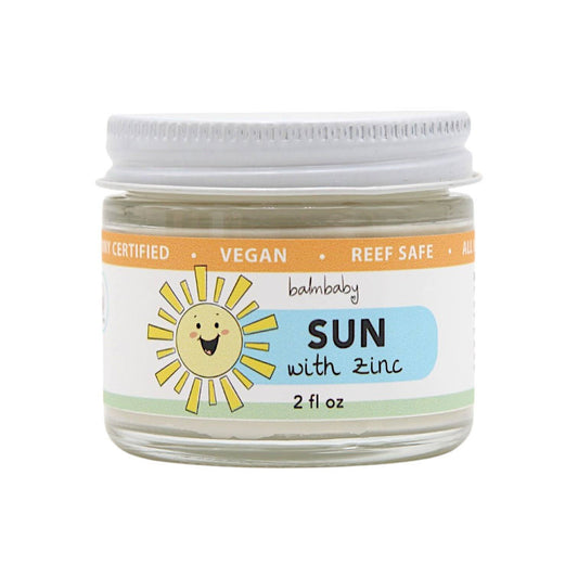 Balm Baby - SUN! ALL Natural w/ Zinc - Glass Jar