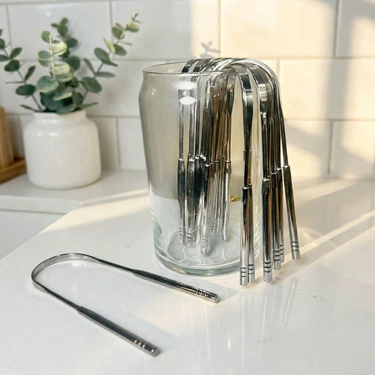 Stainless Steel Tongue Scraper | Stainless Steel