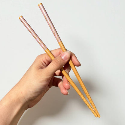 Bamboo Chopsticks - Set of 2 | Earth Day Bestseller: White