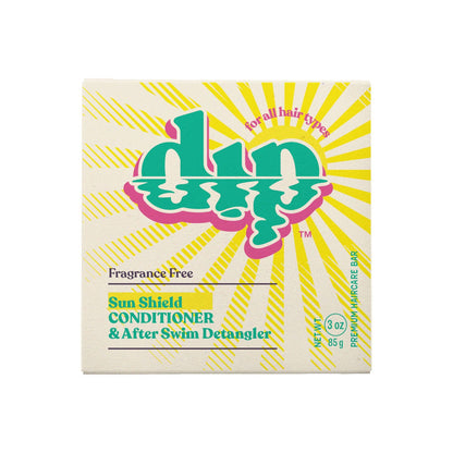 Dip Sun Shield: Conditioner Bar & After Swim Detangler: Fragrance Free