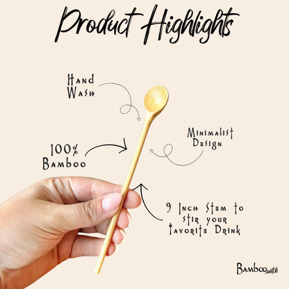 Bamboo Stir Spoon | NEW